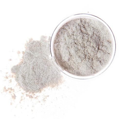 Slice of the Moon | Silvery White Pearl Natural Mineral Mica Powder, 0.88oz (25g) | for Personal or Professional Use - Cosmetics, Epoxy Resin Proj...