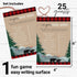 Mama Bear Baby Shower Games for Boys - Guess The Price is Right - 25 Cards - Fun Activities for Guests with Prizes - Lumberjack Theme in Red and B...