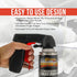 Instant Aerosol Trigger Handle (Pack of 2), Instantly Converts Spray Cans into Spray Guns - Full Hand Grip, Reusable, Easy to Clip-On & Off - Univ...