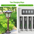 EBL Rechargeable AAA Batteries AAA Solar Battery for Outdoor Solar Lights Garden Light Replacement 1.2V 500mAh Battery AAA Size - 20 Packs...