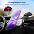 for iPhone MagSafe Car Mount Magnetic Phone Holder with Adhesive Suction Base, Fits iPhone 15/14/13/12 Pro/Plus/Max and Android Phones with Ring A...