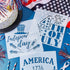 16 Pieces Happy 4th of July Stencil Independence Day Painting Template Reusable Patriotic Drawing Stencils Include American Flag Map Star Patterns...