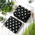 Whaline 100 Sheets Polka Dot Tissue Paper Black Gift Wrapping Paper Art Craft Paper for DIY Crafts Wedding Birthday Baby Shower Party Decorations,...
