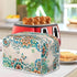 4 Slice Toaster Covers Boho Butterfly Print Bread Toaster Cover Anti-Sputtering Toaster Dust Cover, Washable Kitchen Appliance Protector, Green an...