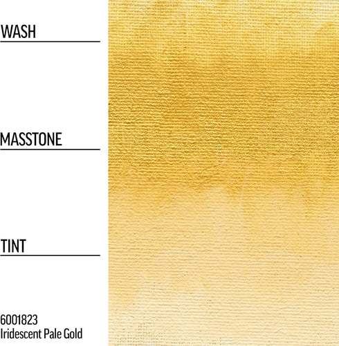 Williamsburg Artist Oil Colors by GOLDEN, Iridescent Pale Gold, 37 ml tube, Professional Oil Paint, Semi-Opaque...