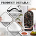 Floral Dragonfly Blender Cover Kitchen Appliance Cover Anti Fingerprint Stain Resistant Fabric Stand Mixer or Coffee Maker with Top Handle for Hom...