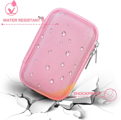 BOVKE Camera Case for Canon PowerShot G7X Mark III / G7 X Mark II Digital 4K Vlogging Camera, Canon Live Streaming Video Camera Travel Case with M...