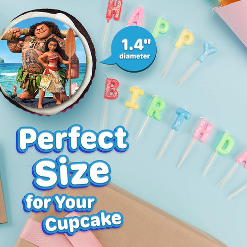30 x Edible Cupcake Toppers – Ocean Explorer Inspired Collection of Edible Cake Decorations | Uncut Edible on Wafer Sheet...