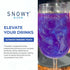 Snowy River Sapphire Edible Cocktail Glitter - All Natural Edible Beverage Glitter for Cocktails, Wine, Champagne & Soda, Perfect for Parties or D...