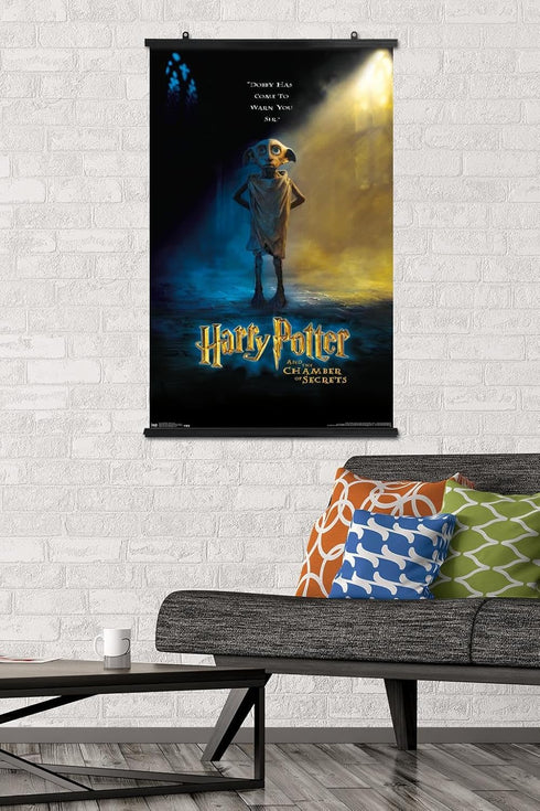 Trends International Harry Potter and the Chamber of Secrets - Dobby One Sheet Wall Poster, 22.375" x 34", Premium Poster & Clip Bundle...