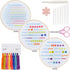 Lystaii Beginners Embroidery Stitch Practice kit, 3 Sets Embroidery Kit for Beginners to Learn 30 Different Stitches for Craft Lover Easy to Follo...