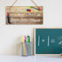 OYEFLY Teacher Appreciation Gifts,Teacher Door Hanger Set, Ruler Sign with Pencils & Erasers (brown)...