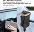 Magic Glass Cleaning Cloth - Streak Free, Ultra-Absorbent car Window Fog Remover, Monitor Screen, and Glasses Cleaning Towel Made from Seaweed fib...
