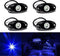 YONEDA Rock Lights for Trucks(4 Pods Blue)...