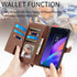 uriet Compatible with TCL 30 XL T701DL Wallet Case with Wrist Strap Lanyard Leather Flip Credit Card Holder Stand Folio Purse Cell Accessories Pho...