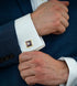Square Abstract Pattern Cufflinks for Men with Gift Box Novelty Colorful Men's Cuff Links for Wedding Daily Office Shirt Party Birthday Anniversar...