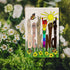 Be Kind Garden Flag Spring Summer Flower Small Yard Flag for Outside Decor Burlap LGBT Garden Banner 12x18 Inch Double Sided HYQ-225...