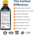 Carlson - The Very Finest Fish Oil, 1600 mg Omega-3s, Liquid Fish Oil Supplement, Norwegian Fish Oil, Wild-Caught, Sustainably Sourced Fish Oil Li...
