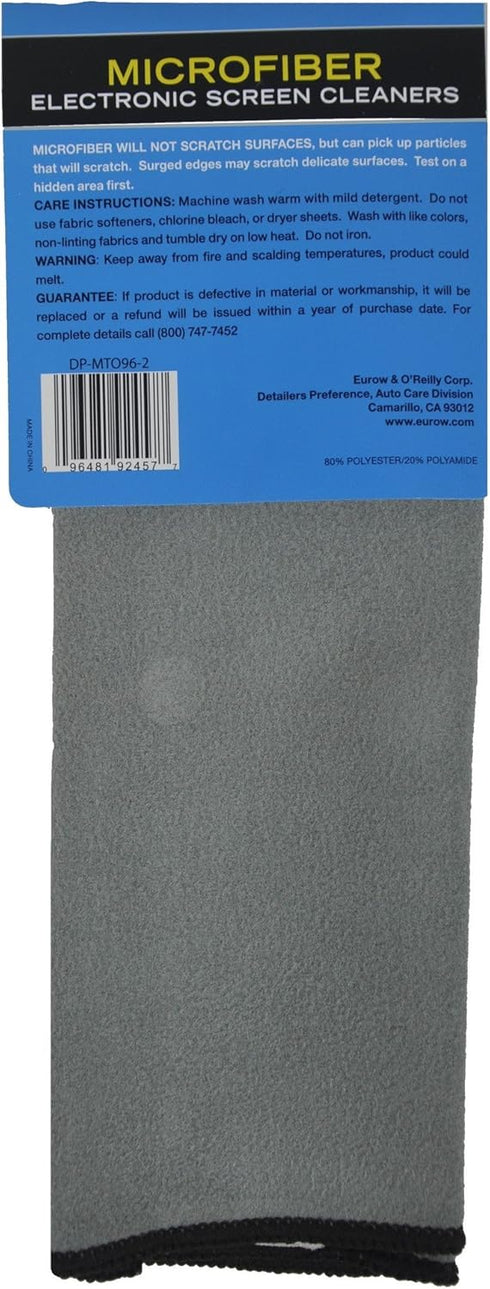 Eurow Microfiber Screen & Lens Cleaning Cloths, Streak-Free, Lint-Free Wipes for Phones, Tablets, Laptops, TVs, Eyeglasses & Camera Lenses, Soft, ...
