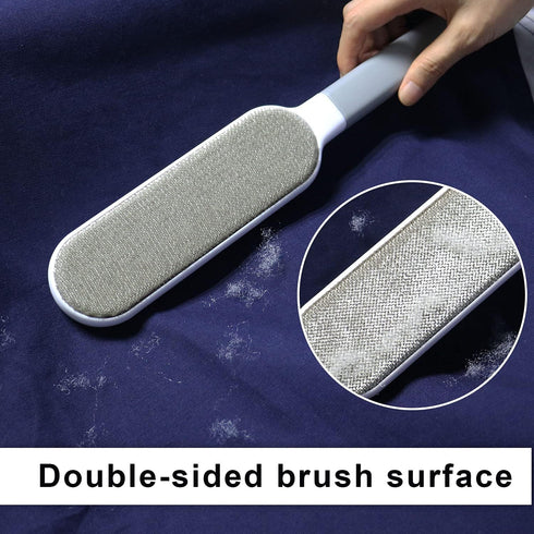 Pet Hair Remover Brush,Dog Hair Remover for Clothes - lint Remover Brush,Lint Brush Pet Hair Remover for Dogs, Cats & Puppies, Small Size (Gray)...