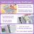 100 Envelopes Challenge Binder 100 Envelopes Money Saving Challenge Budget Binder Savings Challenge Book Easy and Fun Way to Save $5,050 for Home,...