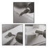 10pcs 6.3mm(1/4 Inch) Shank Rotary Rasp Set, Woodworking Twist Drill Bits, Electrical Tools Woodworking Rasp Chisel Shaped Rotating Embossed Grind...