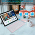 Bluetooth Keyboard and Mouse Combo Travel Rechargeable Ultra-Slim Mouse Keyboard Combo Wireless Portable Compact Keyboard and Mouse Set for Tablet...