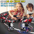 RC Robot Car for Kids Transform Car Toy, Deformation Remote Control Vehicle with Gesture Sensing One Button Transformation 360°Rotating Drifting 1...