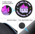 Funny Mouse Pad for Desk, Cute Office Decor for Women, Dumpster on Fire Small Mousepad with Non-Slip Rubber Base, This is Fine Round Computer Mous...