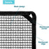 Coarbor 36"x36" Outdoor AC Unit Cover Mesh Outside Air Conditioner Compressor Condenser Defender Cover Dog Playpen Cover with 4 Bungee Cords...