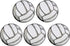 Car Magnet Sports Athlete Volleyball Magnetic Decal for School Lockers or Fridge, 3 3/4 Inch, Set of 5 (Grey)...