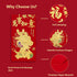 36Pcs Chinese New Year Red Envelopes 2024, Lunar New Year of The Dragon Red Envelopes with 6 Unique Gold Embossed Designs, Lucky Money Red Packets...