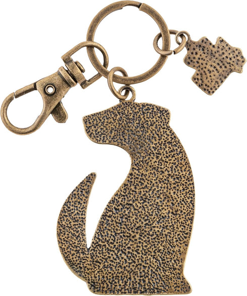 Karma, Women’ Enamel Keychains, Womens Enamel Keychain for Gifts Purse Bag Accessories, Dog...