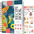 PLANBERRY Recipe Book – Blank Hardcover Cookbook to Write In Your Own Recipes – Empty Cook Book Journal to Fill In – Blank Family Recipe Notebook ...