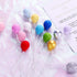 Ercadio Balloon Cupcake Toppers 6 Colors Resin Round Shape 3D Balloons Cake Picks Baby Shower Boys Birthday Party Cake Decoration Supplies 12 PCS...