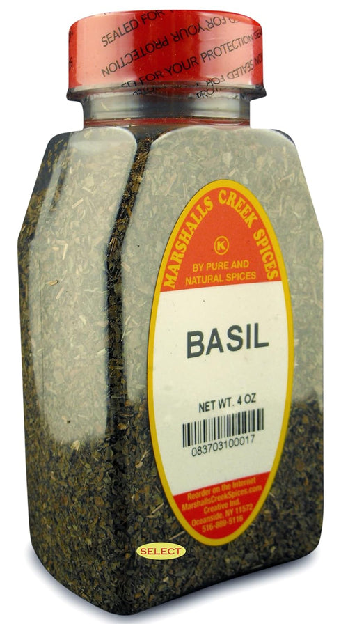 Marshalls Creek Spices, Select BASIL 4 ounces...