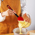 Silicone Spatula - Heat Resistant Rubber Spatulas for Cooking & Baking - Set of 4 - Red & Black...