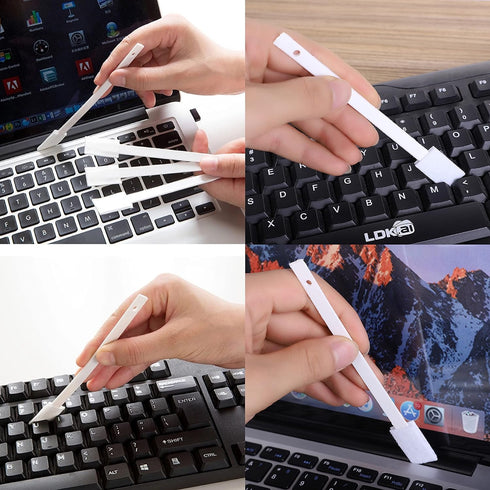 49Pcs Disposable Toilet Bowl Brushes,Crevice Hole Brush for Cleaning Toilet Bowl Gap,Keyboard,Window Gap,Gap dust Cleaner,Crevice Cleaning Brush, ...