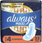 Always Maxi Pads Size 4 Overnight Absorbency Unscented with Wings, 33 Count...