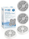 Fette Filter - True HEPA Replacement Filters with Activated Carbon Compatible with Fridababy, Meleden, RIGOGLIOSO GL-2103 Air Purifiers and JINPUS...