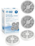 Fette Filter - True HEPA Replacement Filters with Activated Carbon Compatible with Fridababy, Meleden, RIGOGLIOSO GL-2103 Air Purifiers and JINPUS...