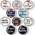 Weewooday 10 Pcs Inspirational Magnets for Fridge Refrigerator Locker Decor Accessories Motivational Glass Quote Fun Decorative Gifts for Cabinet ...