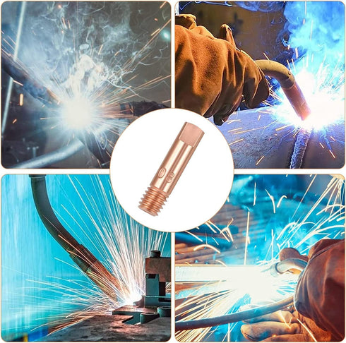 FORTON Mig Welder Tips 30-Pack Welding Tips .030" Contact Tip for Mig Welding Gun, Copper (0.030")...