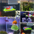 1 Pack Betta Fish Acrylic Tube Tunnel,Betta Fish Leaf Pad Simulating The Natural Habitat for Betta Spawning Grounds Breeding Resting Bed?Betta Toy...