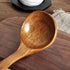 FJNATINH Wooden Ladle with Long Handle, Handmade Soup Ladle for Cooking Kitchen Cookware...