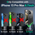 SOKUSIN for iPhone 15 Pro Max Case Waterproof - Shockproof Drop Proof Dustproof Phone Case with Built in Tempered Glass Screen Protector, 360 Full...