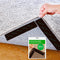 Rug Tape 8 Pcs Carpet Gripper for Hardwood Floors Non Slip Rug Pad Grippers Rug Stickers Never Curl Rug Corner Gripper Rug Stoppers to Prevent Sli...