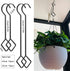 Jinhong 10 & 14 Inch Large Heavy Duty S Hooks Plant Hangers Extension Steel Hanging Tool for Home Decoration Shopwindow Clothes Plants Pergola Bir...