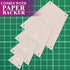 Quilting Acrylic Template Set | Precision Tools for Quilting Enthusiasts | Tumbler Blocks Design | includes Sizes 4", 3", 2", 1" | 1/8 Clear Acryl...