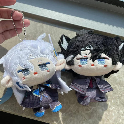 CALEMBOU Anime Charms Plush Keychain for Backpack, 4" Cute Chibi Plush Figure,Neuvillette Keychain Plushies Birthday for Fans...